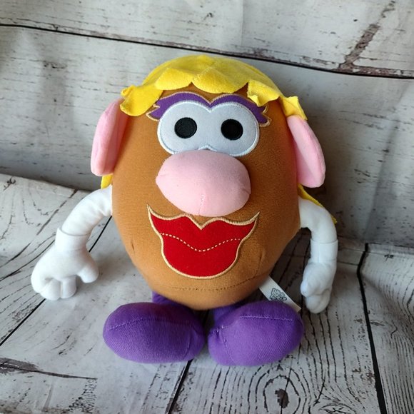 Mrs Potato Head Plush Toy Factory Stuffed Animal 10" - Picture 1 of 6